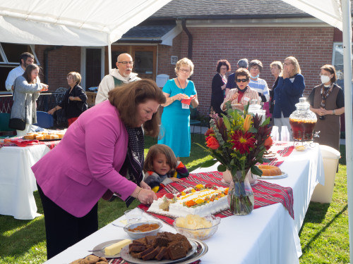 Celebrating Rev. Jane's last day