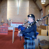 St. Margaret's Day Celebration Bag Piper St. Margaret's Episcopal Church - St. Margaret's Day