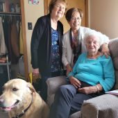 Birthday Visit to Our Parishioner Marie Birthday Visit to Our Parishioner Marie